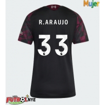Camiseta Liverpool Ronald Araujo #33 Tercera Equipación para mujer 2026-27 manga corta